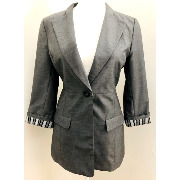 Grey blazer - Picture 1 of 3